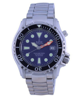 Front view of Ratio 1066KE26-33VA-BLU Mens Watch on white background