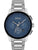 Hugo Boss Chronograph 1513763 Blue Dial Silver Stainless Steel Unisex Watch