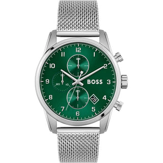 Front view of Hugo Boss 1513938 Watch on white background