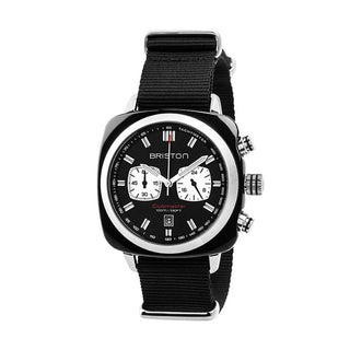 Front view of Briston 17142-SA-BS-1-NB Watch on white background