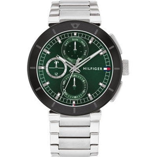 Front view of Tommy Hilfiger Lorenzo 1792117 Watch on white background