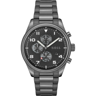 Front view of Hugo Boss 1513991 Watch on white background