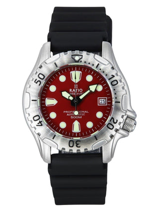 Front view of Ratio 32GS202A-RED Mens Watch on white background