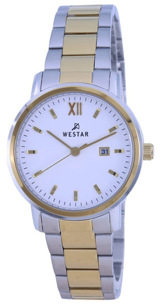 Front view of Westar 40245CBN101 Womens Watch on white background