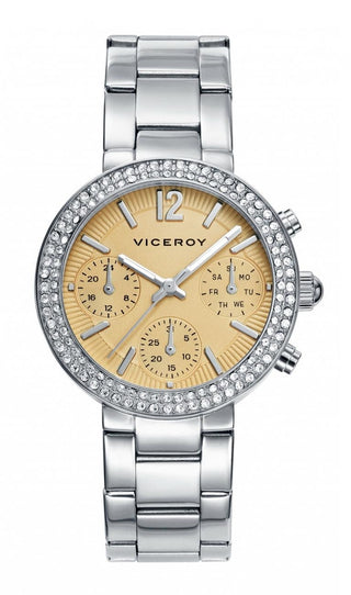 Front view of Viceroy 42214-75 Womens Watch on white background