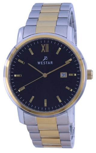 Front view of Westar 50245CBN103 Mens Watch on white background