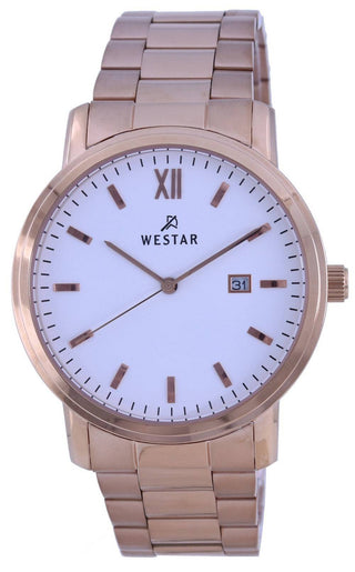 Front view of Westar 50245PPN601 Mens Watch on white background