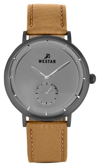 Front view of Westar 50246GGN186 Mens Watch on white background