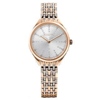 Front view of Swarovski 5610487 Womens Watch on white background