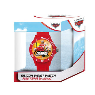 Angle shot of Cartoon Cars 562690 Kids Watch on white background