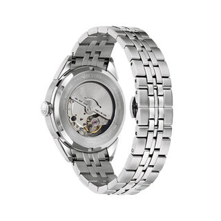 Angle shot of Bulova Sutton Automatic 96B425 Mens Watch on white background