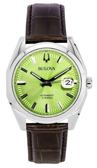 Front view of Bulova Classic Automatic 96B427 Mens Watch on white background