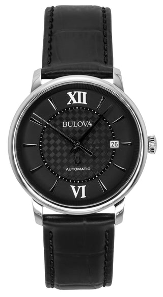 Front view of Bulova 96B441 Mens Watch on white background