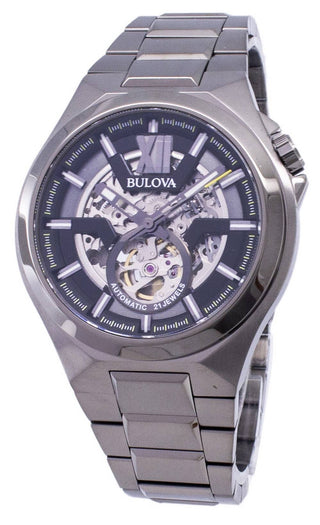 Front view of Bulova 98A179 Mens Watch on white background