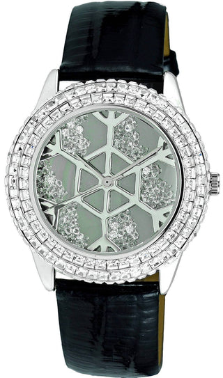 Front view of Adee Kaye AK2115-L.-.NS Womens Watch on white background