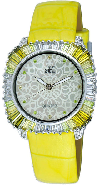 Front view of Adee Kaye AK2722-SGN.-.NS Womens Watch on white background