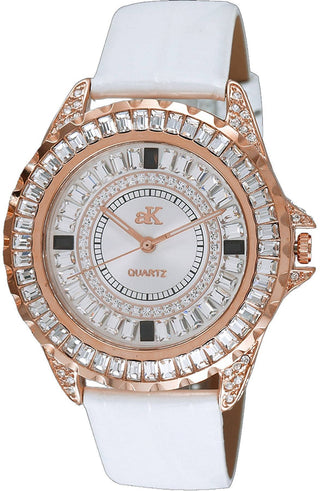 Front view of Adee Kaye AK2727-R.-.NS Womens Watch on white background