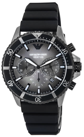 Front view of Emporio Armani AR11515 Mens Watch on white background