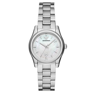 Front view of Emporio Armani AR11557 Watch on white background