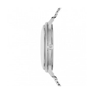 Angle shot of Emporio Armani Minimalist AR11578 Mens Watch on white background