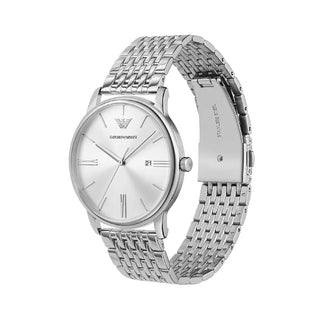 Angle shot of Emporio Armani AR11599 Watch on white background