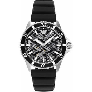 Front view of Emporio Armani Diver AR60062 Watch on white background