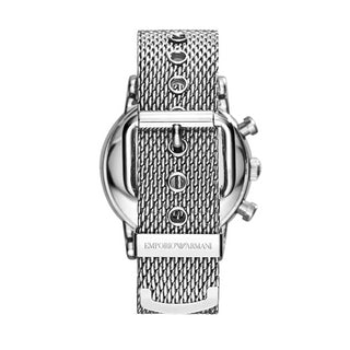 Angle shot of Emporio Armani Luigi Special Pack + Bracelet AR80062SET Mens Watch on white background