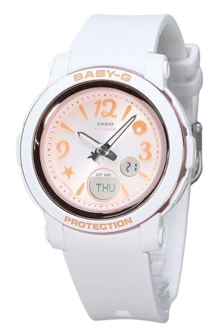 Front view of Casio BGA-290US-4A Womens Watch on white background