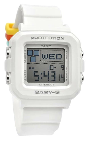 Front view of Casio BGD-10L-7 Womens Watch on white background