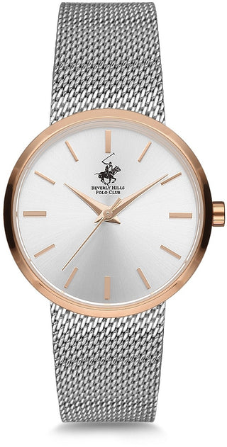 Front view of Beverly Hills Polo Club BH0113-03 Watch on white background