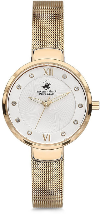 Front view of Beverly Hills Polo Club BH2117-02 Watch on white background