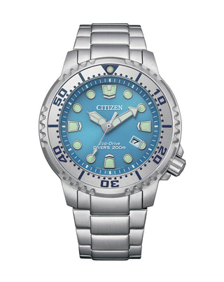 Front view of Citizen BN0165-55L Mens Watch on white background