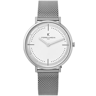 Front view of Pierre Cardin CBV-1027 Mens Watch on white background