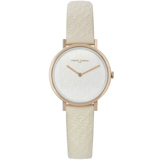 Front view of Pierre Cardin CBV-1500 Womens Watch on white background