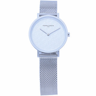 Angle shot of Pierre Cardin CBV-1508 Womens Watch on white background