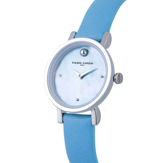 Angle shot of Pierre Cardin CCM-0521 Womens Watch on white background