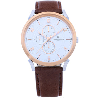 Angle shot of Pierre Cardin CPI-2060 Mens Watch on white background