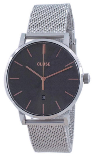 Front view of Cluse CW0101501003 Mens Watch on white background