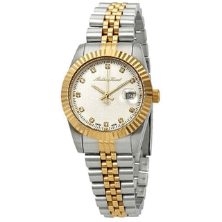 Front view of Mathey-Tissot D810BI.-.MT Womens Watch on white background