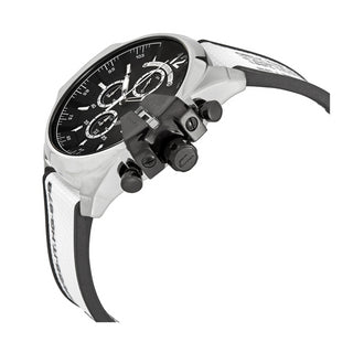 Angle shot of Diesel Baby Chief Chronograph DZ4564 Mens Watch on white background