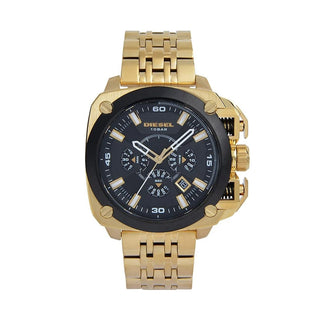 Front view of Diesel Bamf DZ7378 Mens Watch on white background