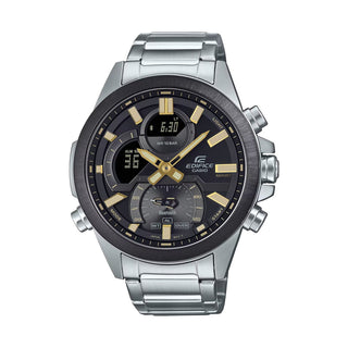 Front view of Casio ECB-10DB-1A9EF Watch on white background