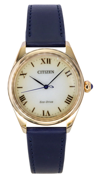 Front view of Citizen EM1143-14Z Womens Watch on white background