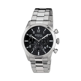 Front view of Breil Chronograph EW0227 Mens Watch on white background