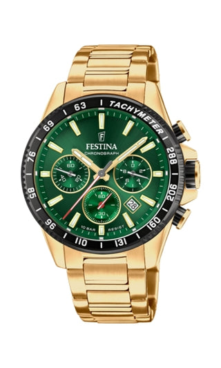 Front view of Festina F20634_4 Watch on white background