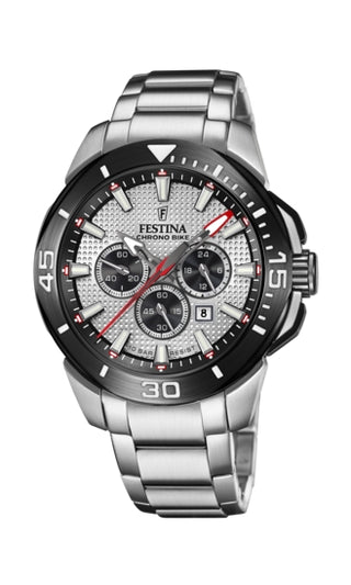 Front view of Festina F20641_1 Watch on white background