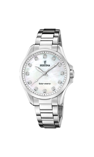 Front view of Festina F20654_1 Watch on white background