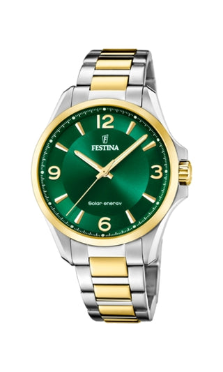 Front view of Festina F20657_3 Watch on white background