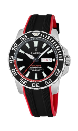 Front view of Festina F20662_3 Watch on white background