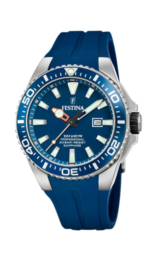 Front view of Festina F20664_1 Watch on white background